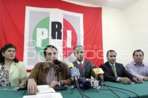 RUEDA DE PRENSA PRI