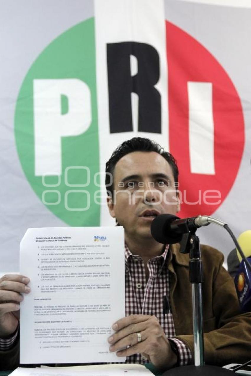 RUEDA DE PRENSA PRI