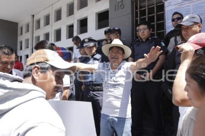 MANIFESTACIÓN JUNTAS AUXILIARES