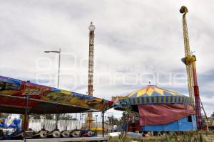 PREPARATIVOS FERIA DE PUEBLA 2014