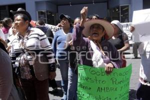 MANIFESTACIÓN JUNTAS AUXILIARES