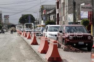 TRÁFICO POR OBRA EN 31 PONIENTE