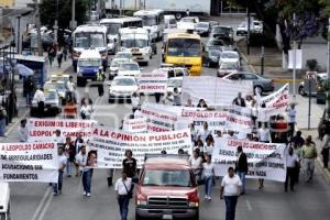 MANIFESTACIÓN LEOPOLDO CAMACHO