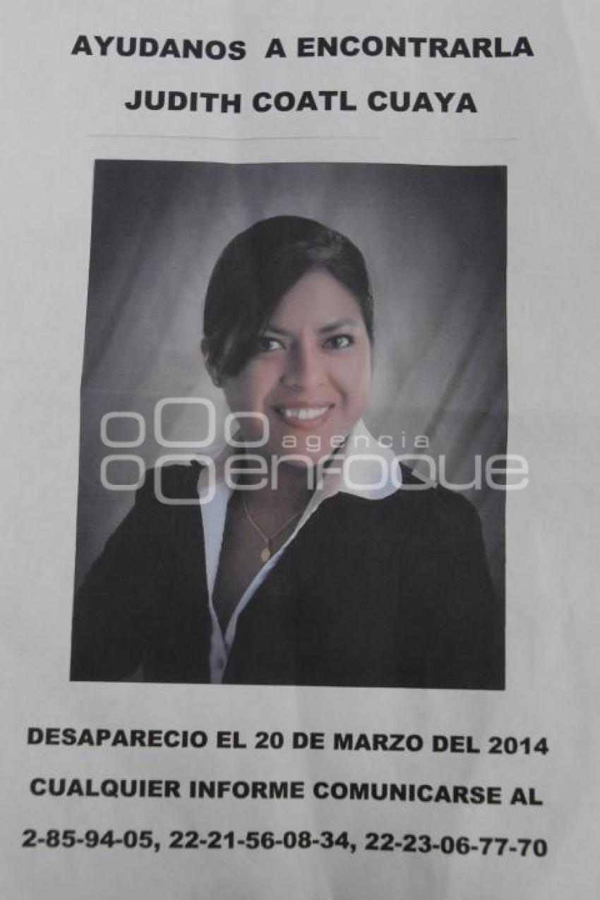 DENUNCIA DE MUJERES DESAPARECIDAS