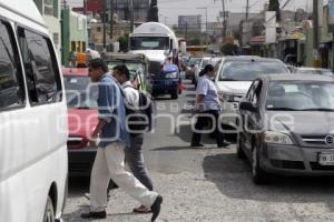 TRÁFICO POR OBRA EN 31 PONIENTE