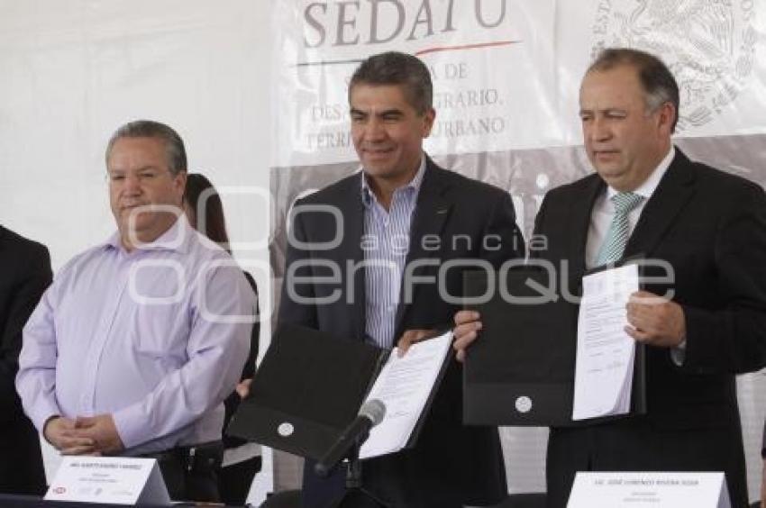FIRMAN CONVENIO SEDATU Y CMIC