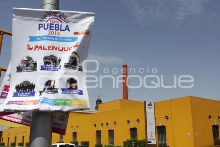 CARTELES FERIA DE PUEBLA 2014