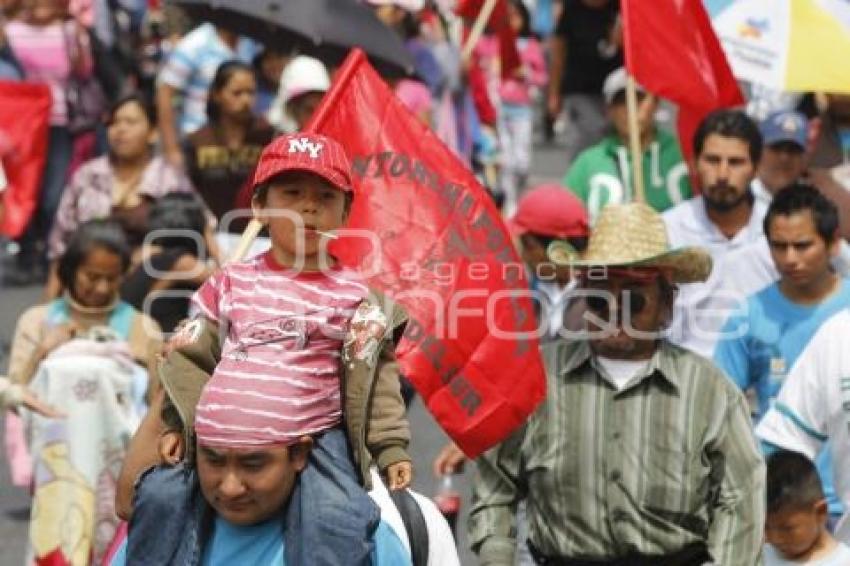 MANIFESTACIÓN ANTORCHA CAMPESINA