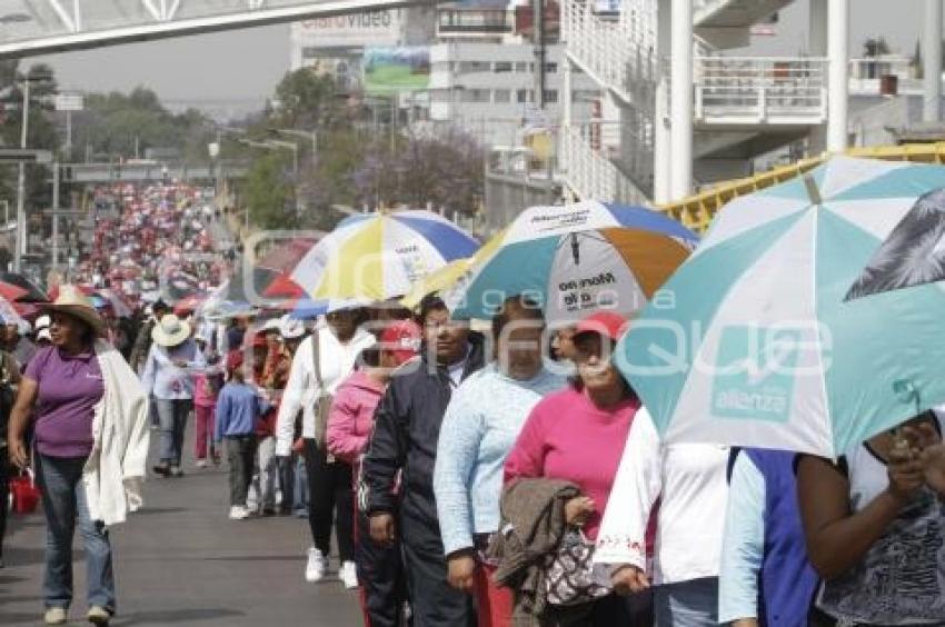 MANIFESTACIÓN ANTORCHA CAMPESINA