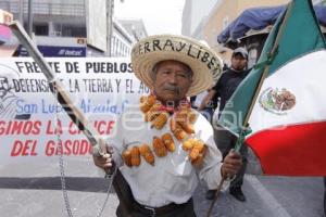 MANIFESTACIÓN ORGANIZACIONES SOCIALES Y HNP