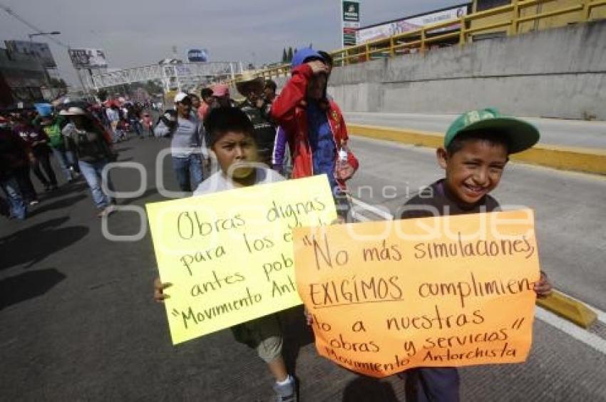 MANIFESTACIÓN ANTORCHA CAMPESINA