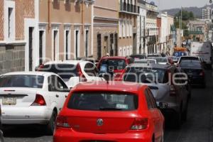 CAOS VIAL POR MANIFESTACIONES