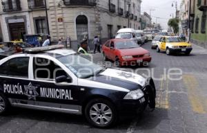 CAOS VIAL POR MANIFESTACIONES