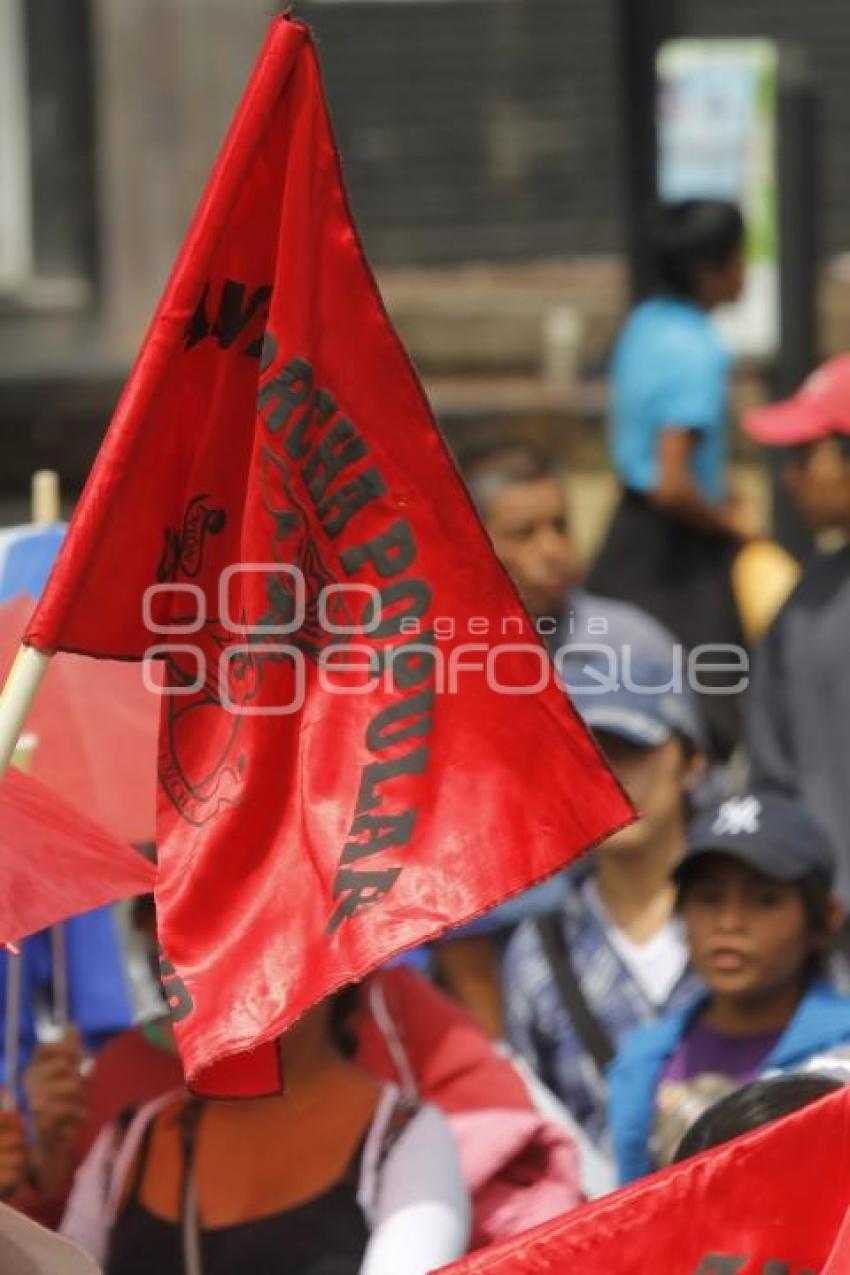 MANIFESTACIÓN ANTORCHA CAMPESINA