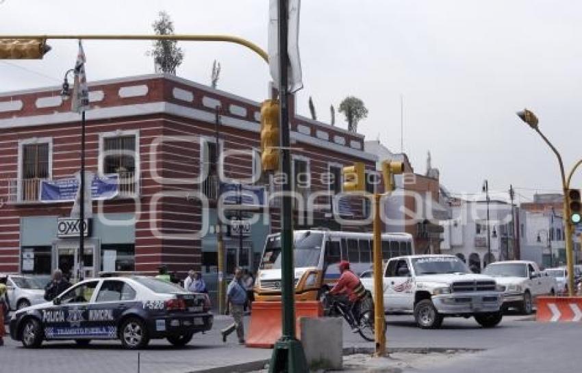 CAOS VIAL POR MANIFESTACIONES