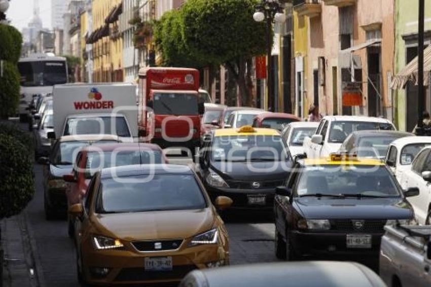 CAOS VIAL POR MANIFESTACIONES