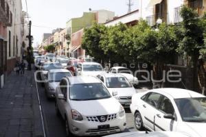 CAOS VIAL POR MANIFESTACIONES