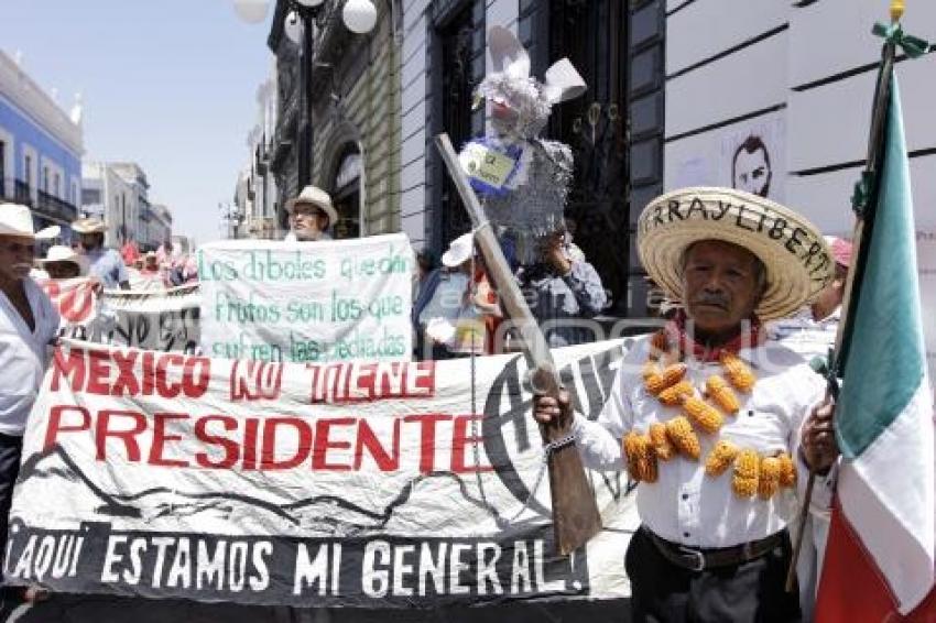 MANIFESTACIÓN CONTRA EL GASODUCTO