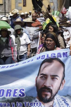 MANIFESTACIÓN CONTRA GASODUCTO