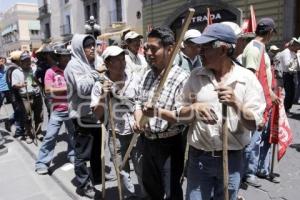 MANIFESTACIÓN CONTRA EL GASODUCTO