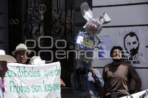 MANIFESTACIÓN CONTRA EL GASODUCTO