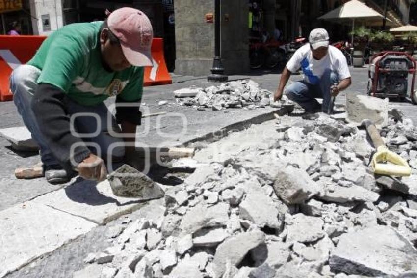 MANTENIMIENTO CALLES Y FACHADAS DEL CENTRO