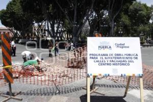 MANTENIMIENTO CALLES Y FACHADAS DEL CENTRO