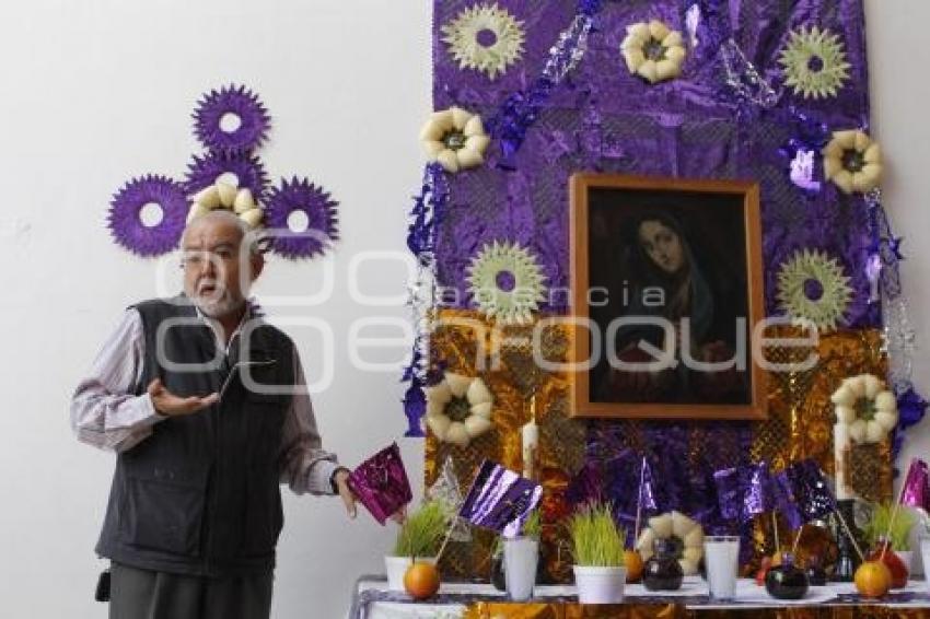 ALTAR DE DOLORES MUSEO UPAEP