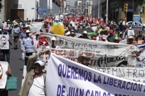 MANIFESTACIÓN CONTRA GASODUCTO