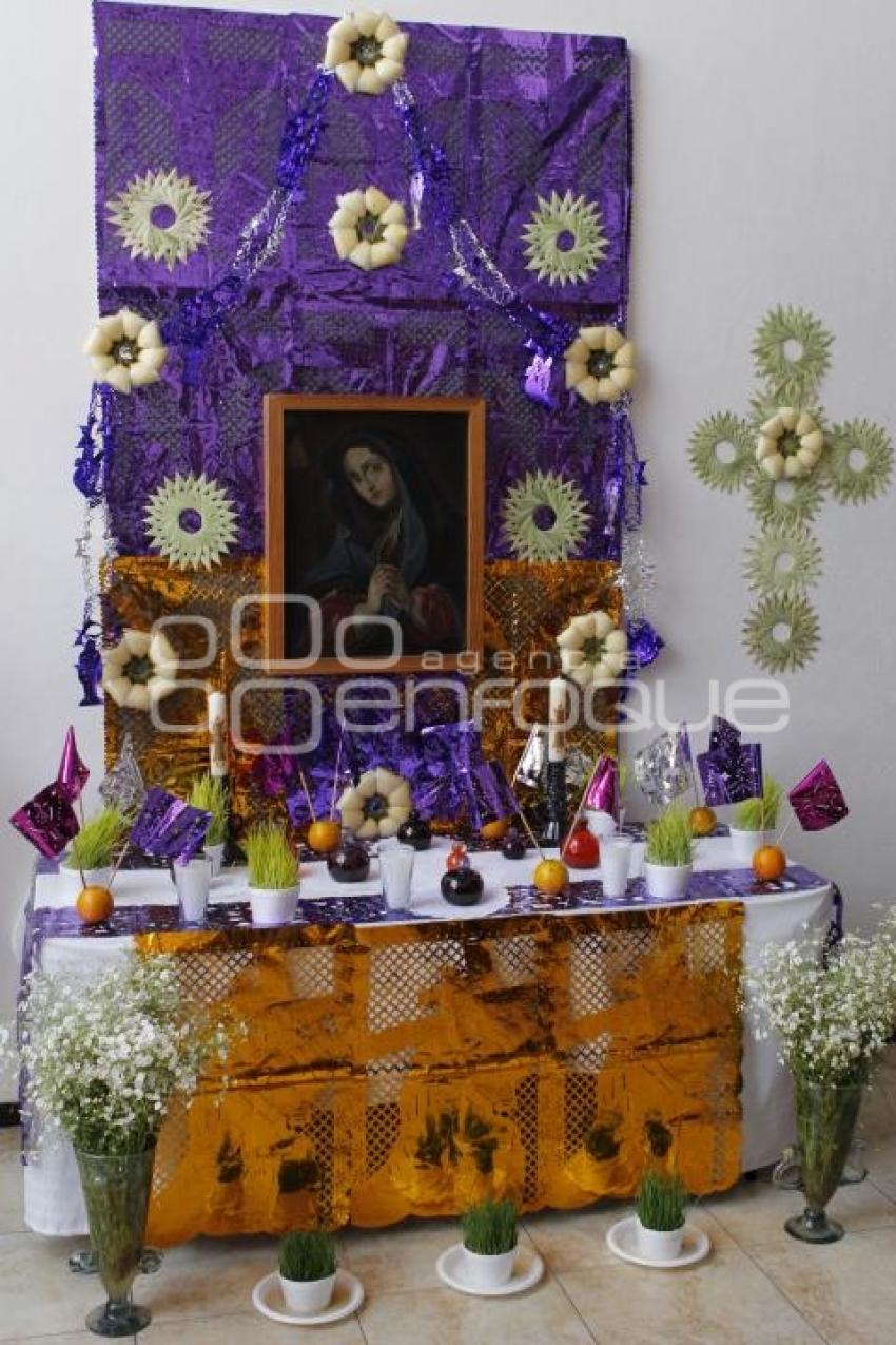 ALTAR DE DOLORES MUSEO UPAEP