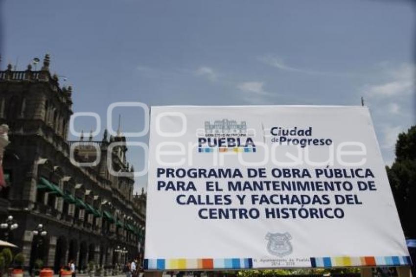MANTENIMIENTO CALLES Y FACHADAS DEL CENTRO