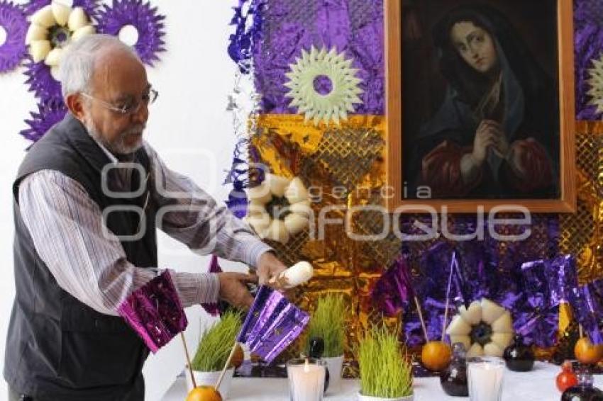 ALTAR DE DOLORES MUSEO UPAEP