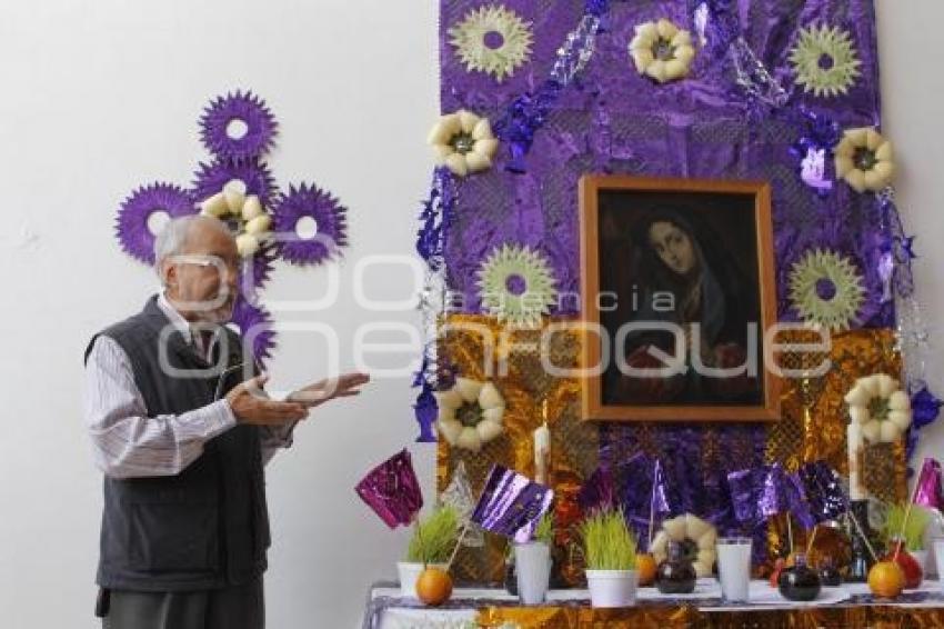 ALTAR DE DOLORES MUSEO UPAEP