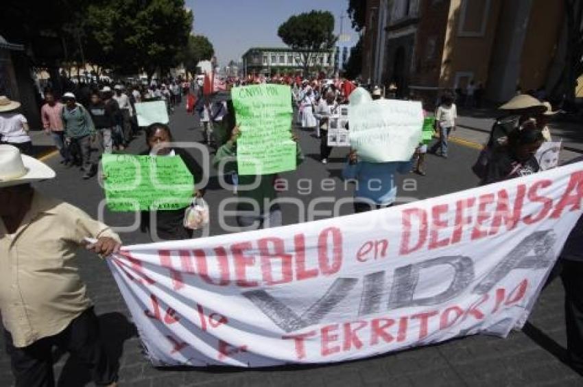 MANIFESTACIÓN CONTRA GASODUCTO