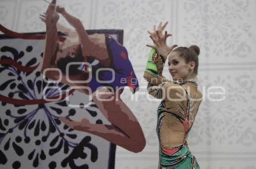 CYNTHIA VALDEZ EN CAMPEONATO DE GIMNASIA