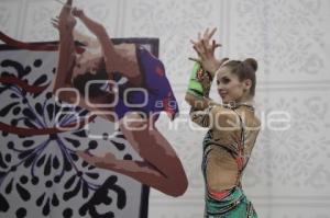 CYNTHIA VALDEZ EN CAMPEONATO DE GIMNASIA