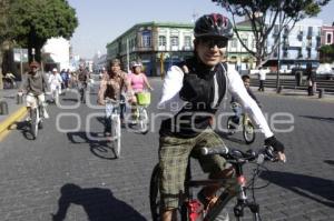 INICIA BICITOUR EN EL CENTRO DE LA CIUDAD