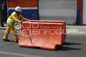 CIERRE DE CIRCULACIÓN VALSEQUILLO Y JUAN PABLO II