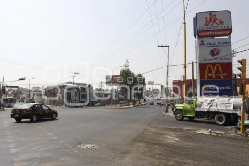 CIERRE DE CIRCULACIÓN VALSEQUILLO Y JUAN PABLO II