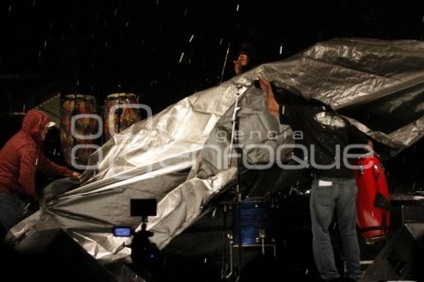 SUSPENDE LLUVIA CONCIERTO FORO ARTÍSTICO