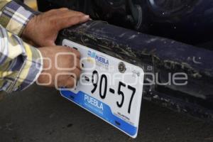 TRÁMITE CANJE DE PLACAS