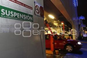 SUSPENSIÓN ESTACIONAMIENTO CENTRO EXPOSITOR