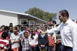 INAUGURACIÓN SECUNDARIA TÉCNICA . QUECHOLAC