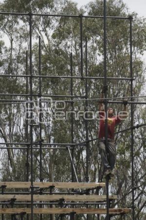 INSTALAN TEMPLETE EN LOS FUERTES