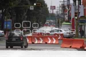 CIERRE CIRCUITO JUAN PABLO II POR OBRAS