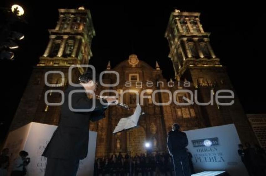 ESPECTÁCULO LUMÍNICO SONORO POR ANIVERSARIO DE PUEBLA