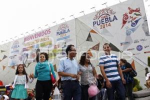 VISITANTES FERIA DE PUEBLA 2014