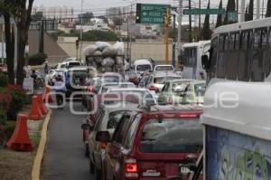 CIERRE CIRCUITO JUAN PABLO II POR OBRAS