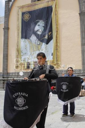 PREPARATIVOS PROCESIÓN VIERNES SANTO