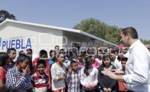 INAUGURACIÓN SECUNDARIA TÉCNICA . QUECHOLAC